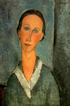  1918 Works - girl in a sailor s blouse 1918 Amedeo Modigliani